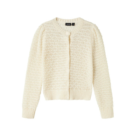LMTD Nuble L/S Strik Cardigan - Antique White