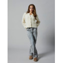 LMTD Nuble L/S Strik Cardigan - Antique White