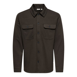 ONLY & SONS Newkodyl Overshirt - Mulch
