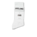 JACK & JONES JUNIOR Regen 5-Pak Tennis Sokker - Hvid