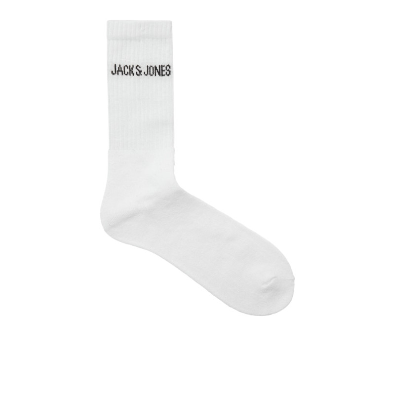 JACK & JONES JUNIOR Regen 5-Pak Tennis Sokker - Hvid