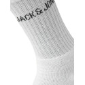 JACK & JONES JUNIOR Regen 5-Pak Tennis Sokker - Hvid