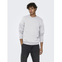 ONLY & SONS Ceres Sweatshirt - Super Light Grey Melange