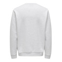 ONLY & SONS Ceres Sweatshirt - Super Light Grey Melange
