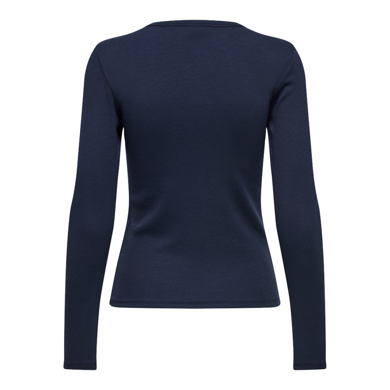 JDY Solar L/S Bluse - Navy Blazer