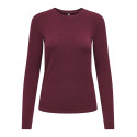 ONLY Sia L/S Bluse - Cabernet
