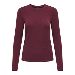 ONLY Sia L/S Bluse - Cabernet