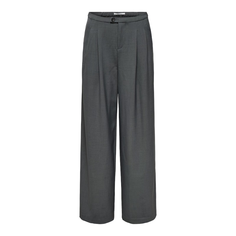 ONLY Svea Bukser - Dark Grey Melange