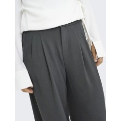 ONLY Svea Bukser - Dark Grey Melange