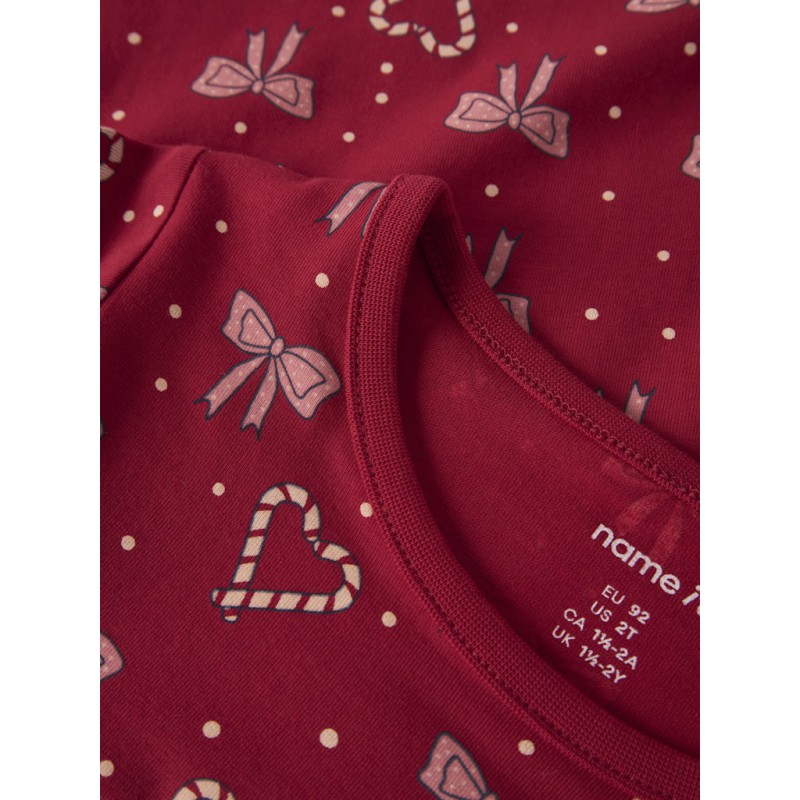 NAME IT MINI Fri L/S Bluse - Jester Red