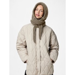 PIECES Rebekka Bonnet - Greige