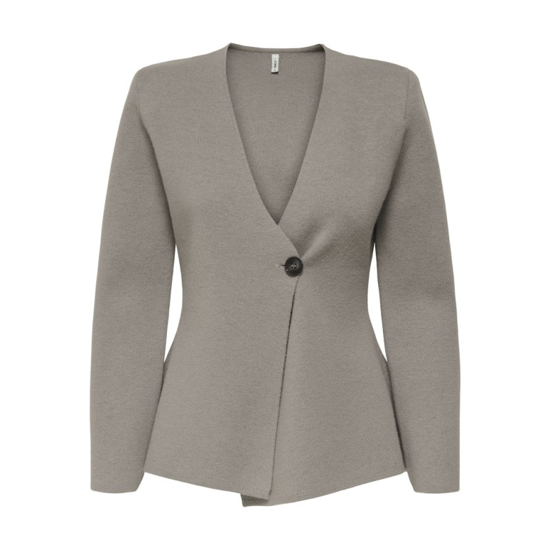 ONLY Myera Strik Cardigan - Moon Rock