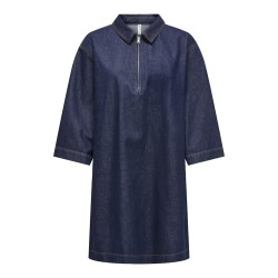 ONLY Miles Denim Kjole - Dark Blue Denim