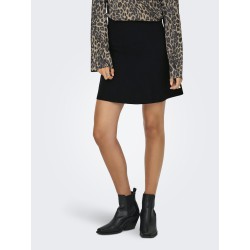 ONLY Calina Strik Nederdel - Sort