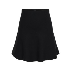 ONLY Calina Strik Nederdel - Sort
