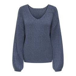 JDY Dinea L/S Vendbar Strik Pullover - Wild Wind