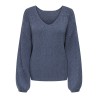JDY Dinea Vendbar Strik Pullover - Wild Wind