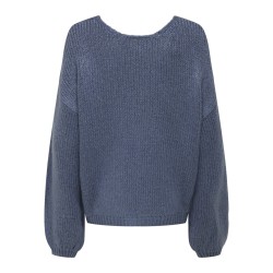 JDY Dinea L/S Vendbar Strik Pullover - Wild Wind