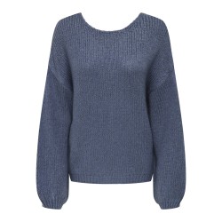 JDY Dinea L/S Vendbar Strik Pullover - Wild Wind