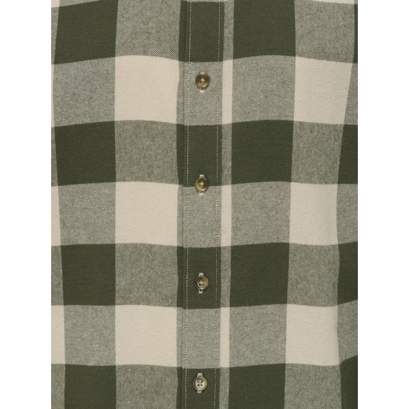 ONLY & SONS JUNIOR Gudmund L/S Skjorte - Forest Night / Silver Lining