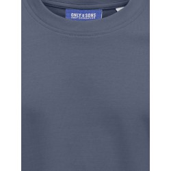 ONLY & SONS JUNIOR Fred Life T-shirt - Vintage Indigo