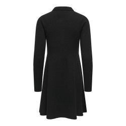JDY Rosemary L/S Strik Kjole - Sort
