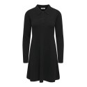 JDY Rosemary L/S Strik Kjole - Sort