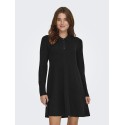 JDY Rosemary L/S Strik Kjole - Sort
