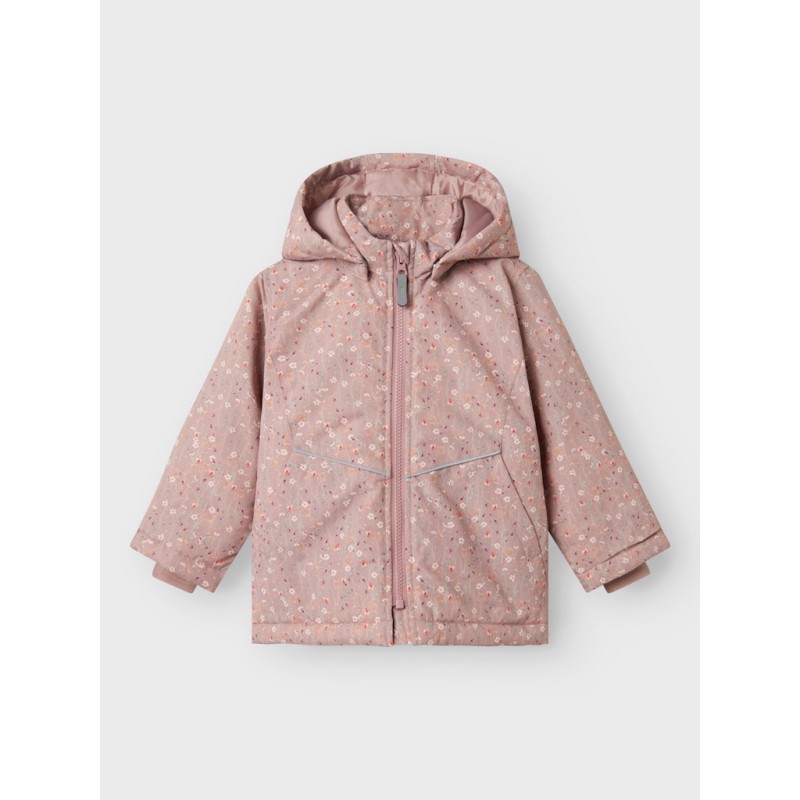 NAME IT MINI Maxi Jakke - Woodrose / Flower