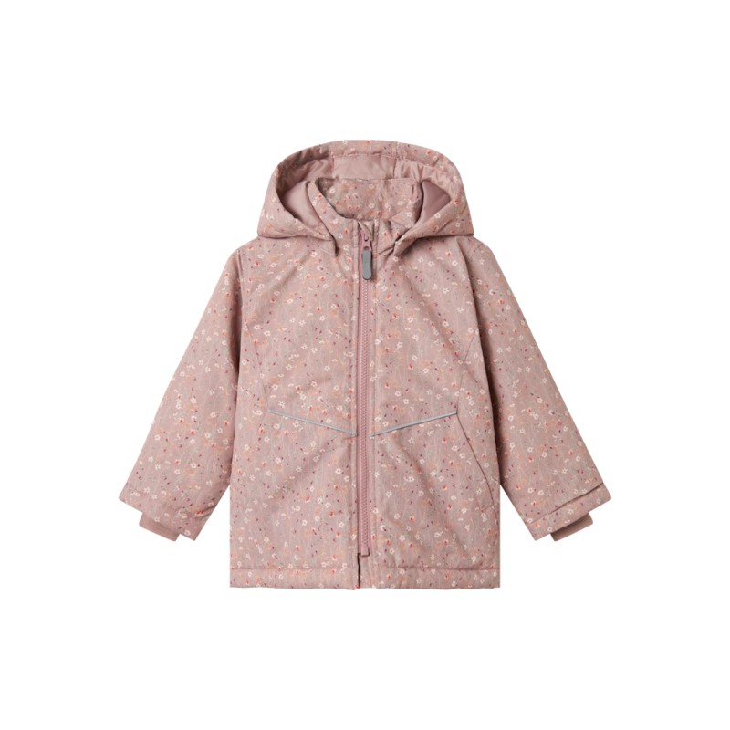 NAME IT MINI Maxi Jakke - Woodrose / Flower