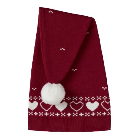 NAME IT MINI Rismas Nissehue - Jester Red / Hearts