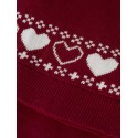 NAME IT MINI Rismas Nissehue - Jester Red / Hearts