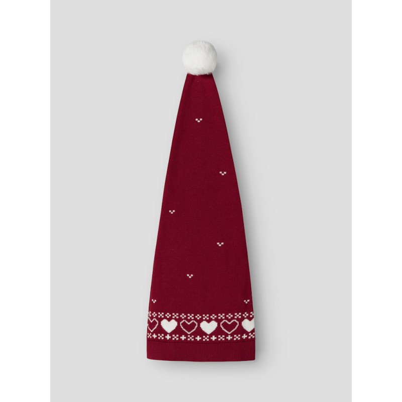 NAME IT MINI Rismas Nissehue - Jester Red / Hearts