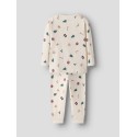 NAME IT MINI Vismas L/S Pyjamas Sæt - Whitecap Gray / Xmas