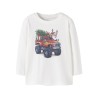 NAME IT MINI Vosmas L/S Bluse - Cloud Dancer