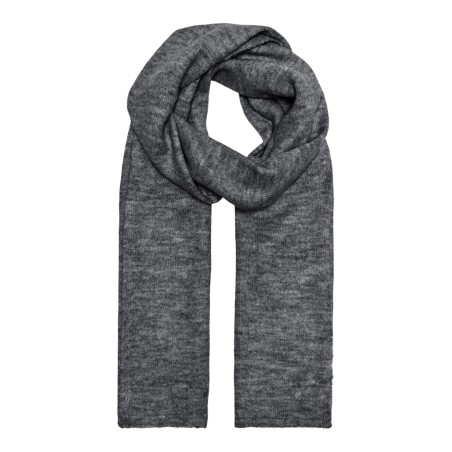 JDY Elanora Langt Halstørklæde - Dark Grey Melange
