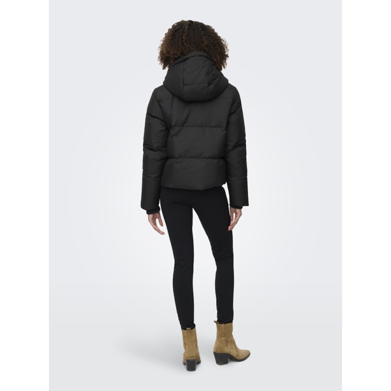 ONLY Alice Kort Dynejakke - Sort