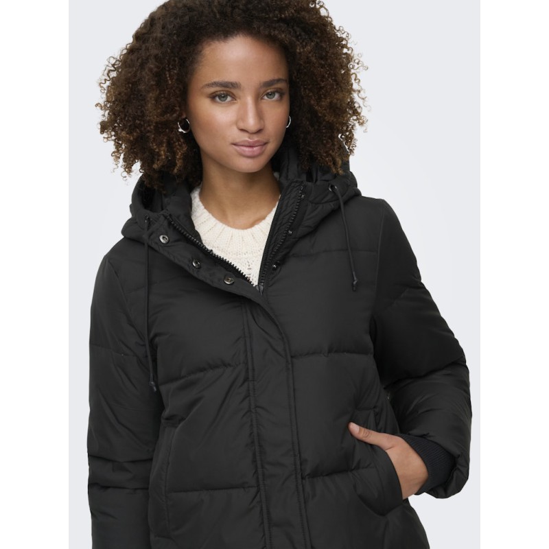 ONLY Alice Kort Dynejakke - Sort