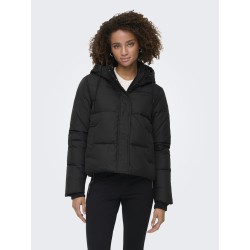 ONLY Alice Kort Dynejakke - Sort