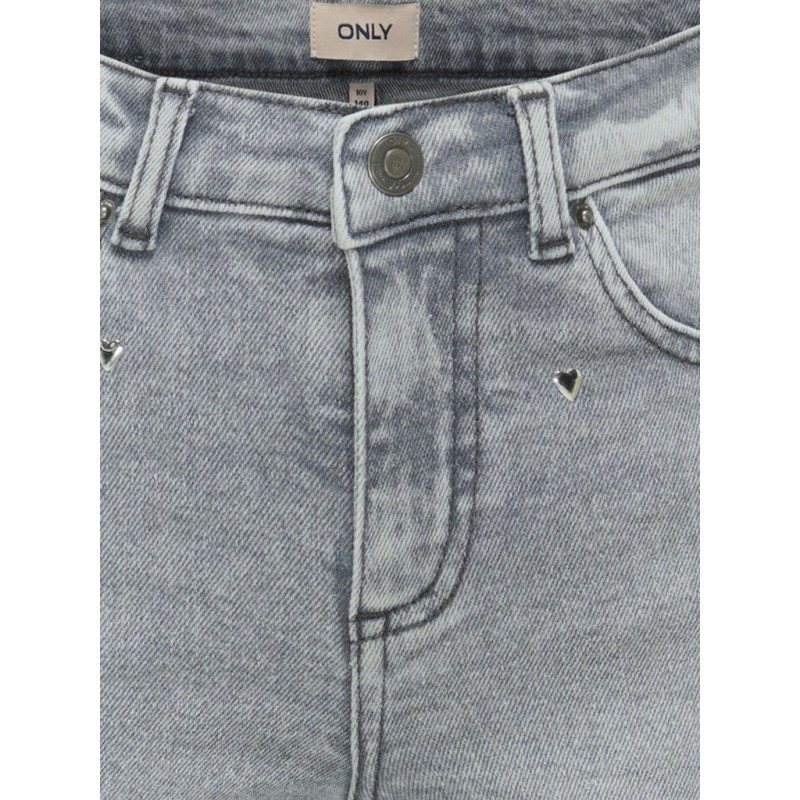 KIDS ONLY Juicy Heart Rea707 Jeans - Medium Grey Denim