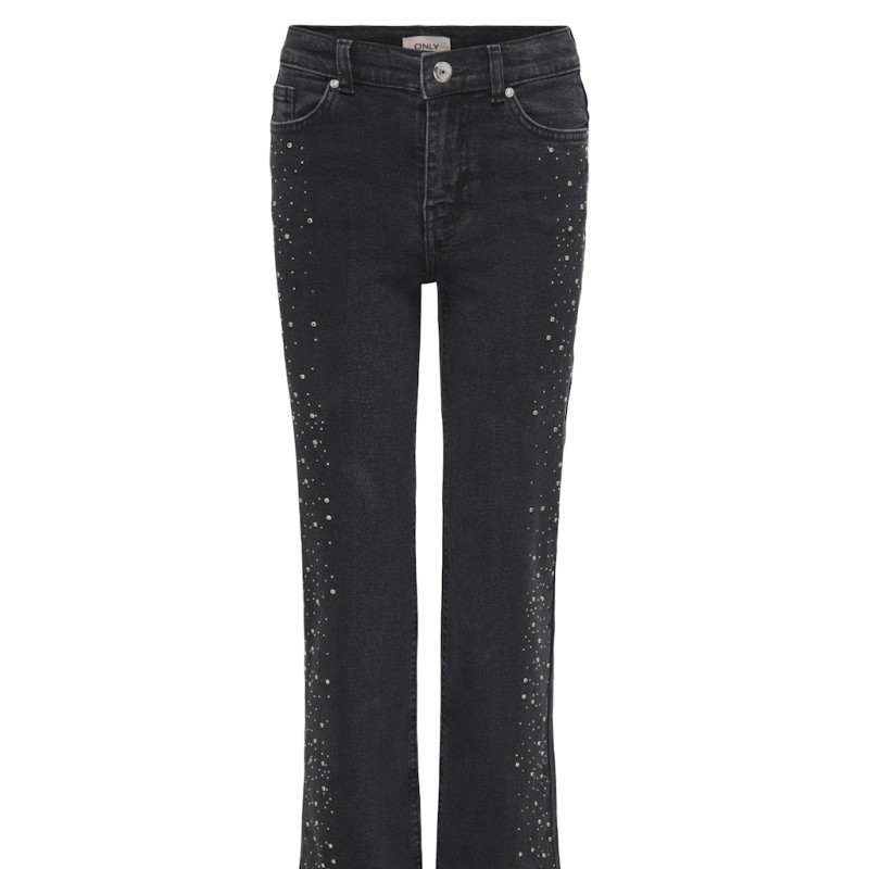 KIDS ONLY Juicy Rhinsten Jeans - Washed Black