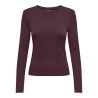 ONLY Riley L/S Bluse - Winetasting