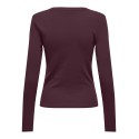 ONLY Riley L/S Bluse - Winetasting