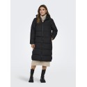 ONLY Montana Lang Puffer Jakke - Sort