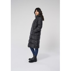 ONLY Montana Lang Puffer Jakke - Sort