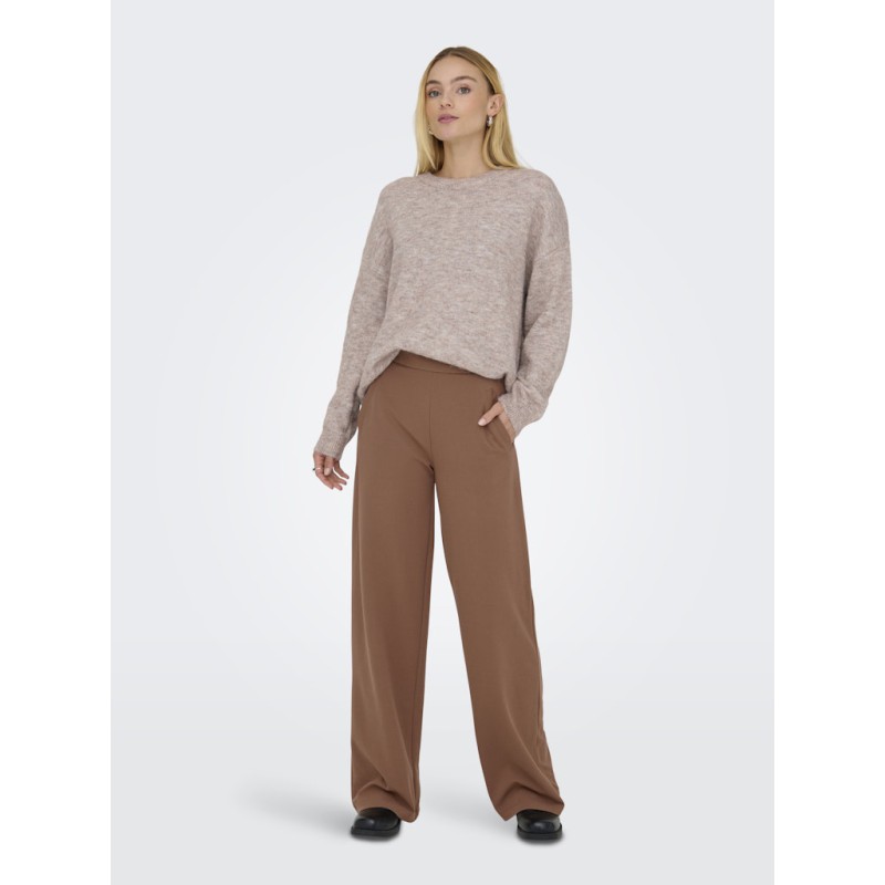 ONLY Azu L/S Strik Sweater - String