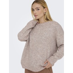 ONLY Azu L/S Strik Sweater - String