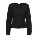 JDY Lea L/S Strik Cardigan - Sort