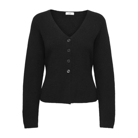 JDY Lea L/S Strik Cardigan - Sort