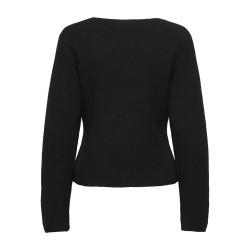 JDY Lea L/S Strik Cardigan - Sort